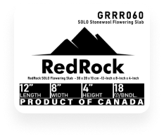 RedRock Grow Slab - 90x15x7.5cm